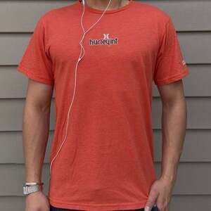 Vintage Y2K Hurley Surf In It T-Shirt, Orange Graphic Tee - Size L